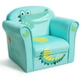 thumbnail image 2 of Topcobe Kids Crocodile Armrest Upholstered Couch, Sofa for Kids, Toddler Living Room Chair, 2 of 7