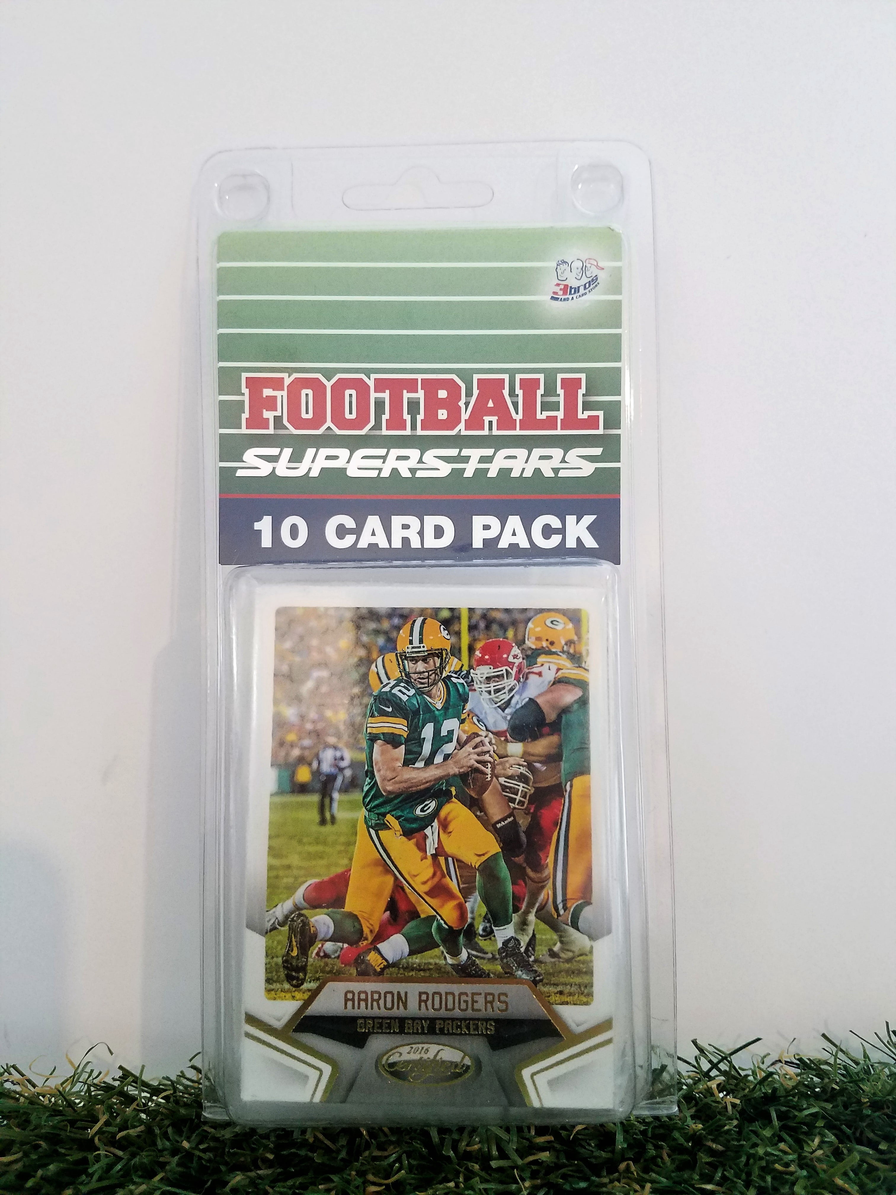 custom nfl fire pits on Aaron Rodgers 10 Card Pack Nfl Football Superstar Aaron Rodgers Starter Kit All Different Cards Comes In Custom Souvenir Case Perfect For The Rodgers Super Fan By 3bros Walmart Com Walmart Com