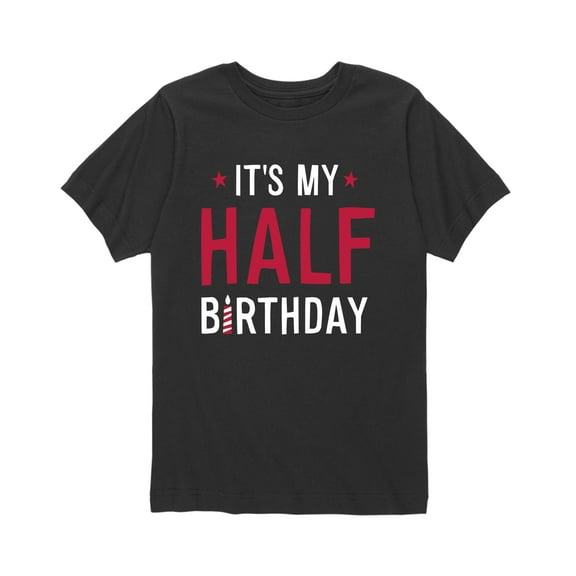 Instant Message - It's My Half Birthday - Youth Short Sleeve Tee