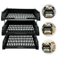 Phlegsive Desk File Organizer Stackable Trays Racks