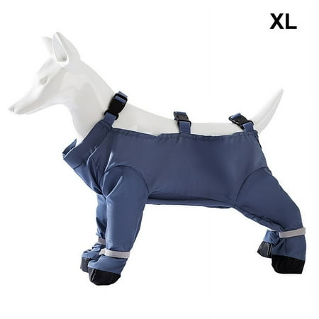 Suquosor Suspender Boots For Dogs Simple Waterproof Dog Rain Boot Adjustable Fit Dog Shoes Outdoor Pet Suspender Pants Pet Supplies
