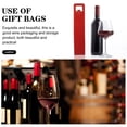 thumbnail image 2 of Sac Cadeau de Vin Réutilisable en Cuir Sac de Transport de Vin Champagne Bière, 2 of 9
