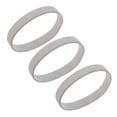 thumbnail image 1 of 3X Brazalete de Puno Munequera Pulsera de Elasticidad de Moda de Goma de Silicona, 1 of 1