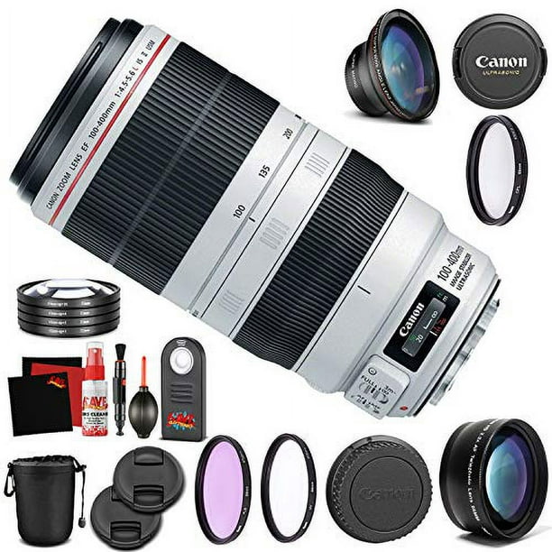 Canon EF 100-400mm f/4.5-5.6L is II USM Lens Professional Kit