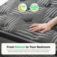 thumbnail image 4 of BEHOST 10 Inch King Mattress Hybrid Mattress Fiberglass-Free and CertiPUR-US Certified, SE004 Spine Support, 4 of 7