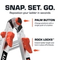 thumbnail image 5 of Little Giant Velocity, Aluminum Ladder, 18 ft Reach, 15422-001, 5 of 7