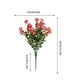 thumbnail image 5 of Eucalipto Sintético Ramo de camelias artificiales de seda para bodas,manojo de flores para decoración del hogar (rojo,1 pieza) Rkxzt, 5 of 7