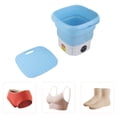 thumbnail image 1 of Mini Lavadora Potable, Calcetines De Ropa Interior Plegable Con Motor De Alta Velocidad Para Adecuado Dormitorios Apartamentos Hogares De Enfermería, 1 of 7