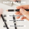 thumbnail image 2 of THESAEM Cover Perfection Concealer Pencil – Non Comedogenic spot Eraser - Conceal Blemish,Aging Spot,Acne&Freckle – Multi-Use Under Eye Concealer for Dark Circle,2g (0.5 Ice Beige), 2 of 7