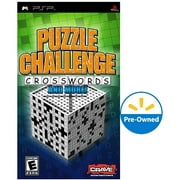 Angle View: Puzzle Challenge: Crosswords and More! (PSP) - Pre-Owned