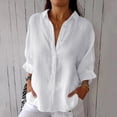 thumbnail image 2 of kamemir Women Cardigan Women's 2024 Knit Cardigan Sweaters Long Sleeve Open Front Button Down Crew Neck Tweed Jackets(White,XXL), 2 of 6