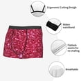 thumbnail image 3 of Kdxio Pink Glitter Men's Boxer Briefs,Soft and Breathable Cotton Underwear with ComfortFlex Waistband-X-Large, 3 of 5
