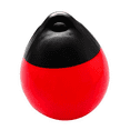 thumbnail image 3 of 2X Bouée d'Ancrage Ronde en PVC Robuste pour Bateau Protection Gonflable pour Amarrage Marin Rouge, 3 of 7