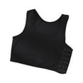 thumbnail image 4 of QualitChoice Polyester Women Compression Vest Adjustable Breathable Summer Vests Black 5Set, 4 of 6
