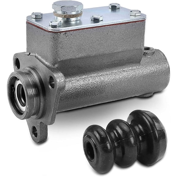 A-Premium Brake Master Cylinder with Reservoir and Cap Compatible with Dodge and Plymouth Vehicles - D100 D200 D300 W100 W200 Pickup Model PC PD PJ PT-50 PT-57 B-2 B-3 - Replaces 1191397 1797432