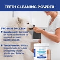 thumbnail image 3 of Nature's Pure Edge Periodontal Powder Support Cat & Dog Tooth Enzyme Oral Care, 150g, 3 of 8