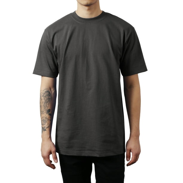 Hat and Beyond - Men's Short-Sleeve Heavyweight Super Max T-Shirts - Walmart.com - Walmart.com