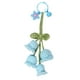 thumbnail image 5 of Llavero de flor de campana de orquídea tejido a mano jinwen bolso de ganchillo azul 3,3 cm x 16 cm, 5 of 8