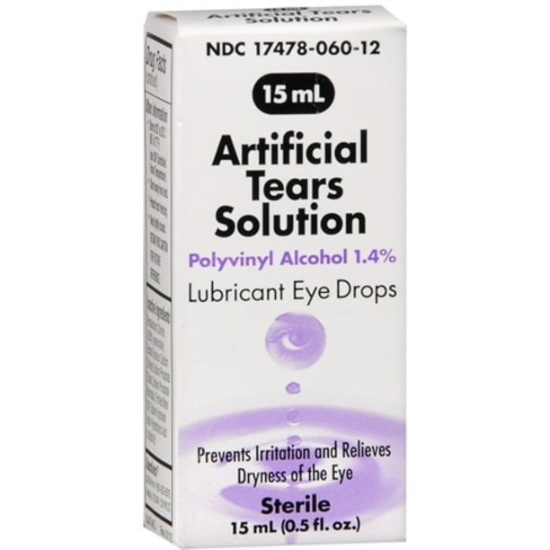 Artificial Tears Polyvinyl Alcohol 1.4 Solution Sterile Lubricant Eye