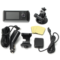 thumbnail image 1 of Car DVR Video GPS Recorder Dash Cam G Sensor Dual Len Camera-, 1 of 3