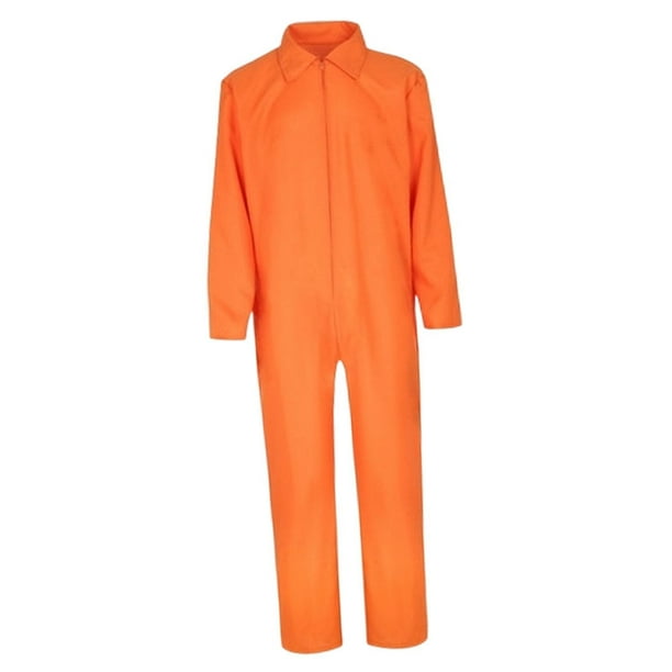 Disfraz de prisionero para adultos, uniforme de cárcel creativo para carnaval, vacaciones de Halloween XL