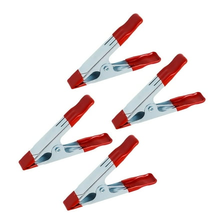 12-Pack 4Inch 100Mm Metal Heavy Duty Spring Clamps Woodworking Tool Clips Fangkenuo