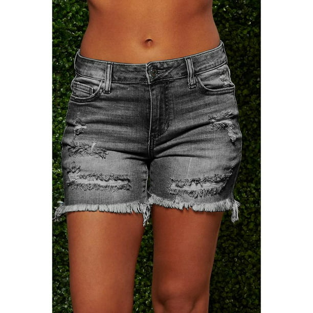 SySea - Holes Style Women Ripped Jeans Shorts - Walmart.com - Walmart.com