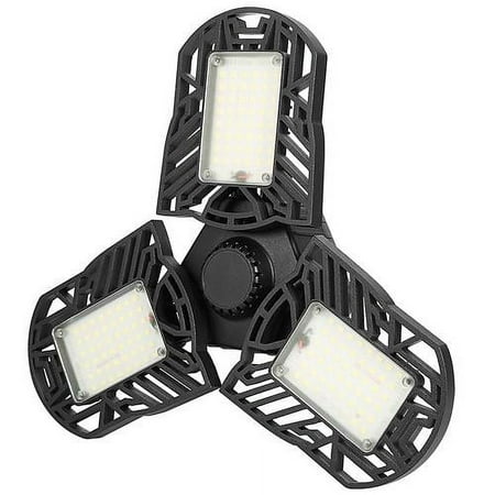 

[Pack of 2] LED Garage Light iMounTEK E26/E27 80W 7000LM 6500K Garage Ceiling Light Deformable Workshop Lamp Die Cast Aluminum LED Ceiling Light Bulbs with 3 Adj