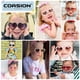 thumbnail image 3 of Gafas de sol COASION Kids Heart Girls UV400 Pink Age 3-10, 3 of 5