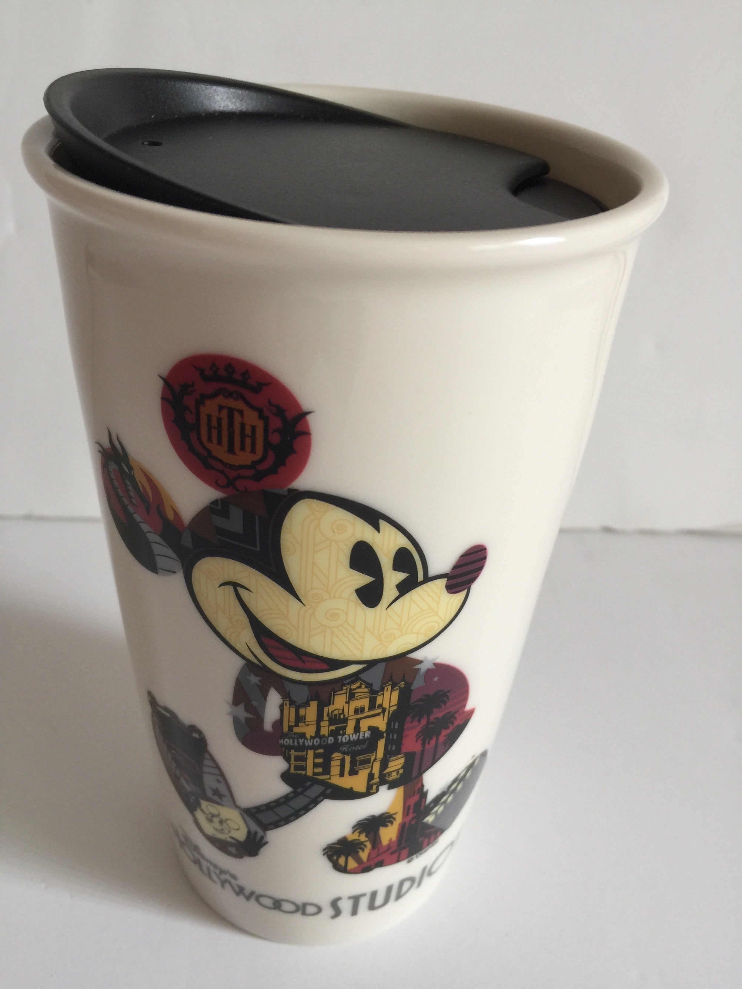 Disney's Hollywood Studios Starbucks Ceramic Travel Tumbler – My