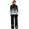 thumbnail image 2 of Xixirimido Piano Music Notes Stars Print Women 2 Piece Lounge Sets Fall Fashion Outfit Sweatsuits Long Sleeve Sweatshirt & Wide Leg Sweatpants Matching Tracksuit Set, Medium, 2 of 7