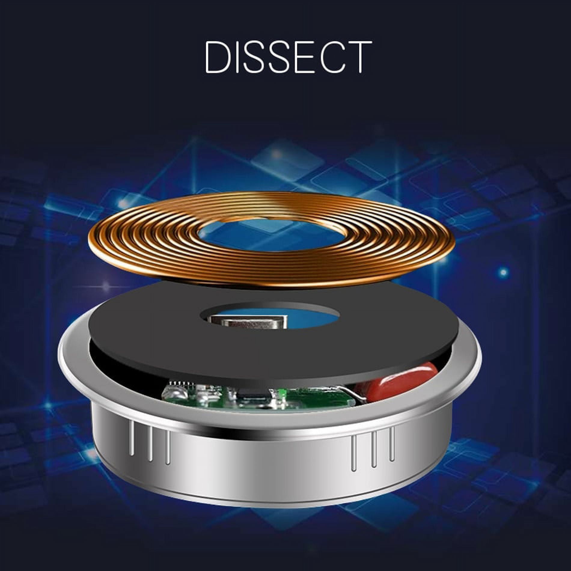 3 in 1 Wireless Charger Desk Embeded Qi Fast Wireless Charger 15W Quick Charger 3.0 Type-C USB C Bar/Hotel/office/ Quick Charger