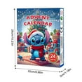 DJKDJL Advent Calendar 2024 24 Pcs LILO & STITCH Action Figures Blind