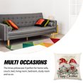 thumbnail image 4 of Cateissary Fundas decorativas navideñas para cojines, funda de almohada con forma cuadrada, funda de cojín estampada, fundas para sofá cama y Kits de decoración para fiestas Tipo 1 Cateissary HA069995-01B, 4 of 6
