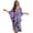 Black and Purple - Leopard, variant on Leopard Printed Kaftan Dress for Women Plus Size Batwing Sleeve Caftan Dresses V-Neck Long Cover Up for Swimsuit Casual Loose Beach Cover Up