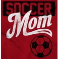 thumbnail image 2 of Soccer Mom Cute Proud Sports Mother Women's Plus Size Graphic Tee Brisco Brands 5X, 2 of 4