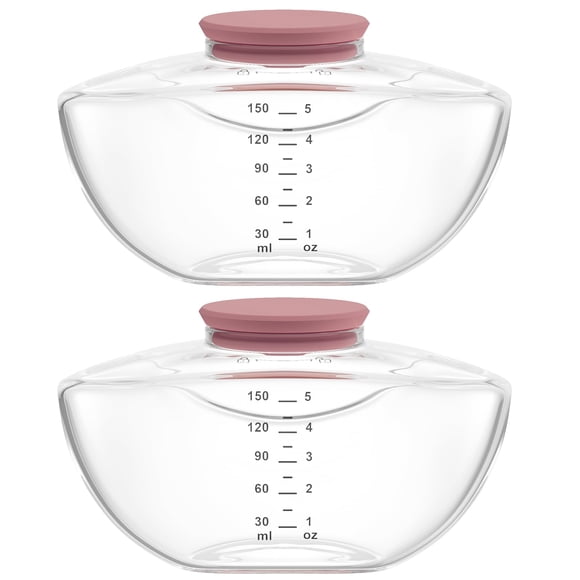 Botellas de Almacenamiento para Extractor de Leche Materna TOVVILD 150 ml Paquete de 2
