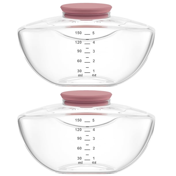 Botellas de Almacenamiento para Extractor de Leche Materna TOVVILD 150 ml Paquete de 2