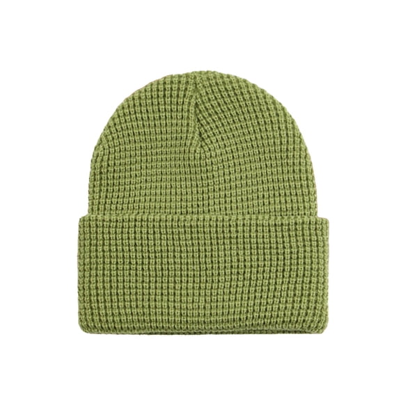 CYSFASHION Beanie for Women Cotton Beanies Hats Men Oversized Skull Cap Ski Snow Knitting Men's Hats & Caps Blackish Green
