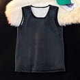 thumbnail image 4 of Men'S Tank Tops Solid Color Under Padded And Thickened Warmth Within The Shoulders Bottoming Vest T Shirts Sportwear,Black,M, 4 of 4