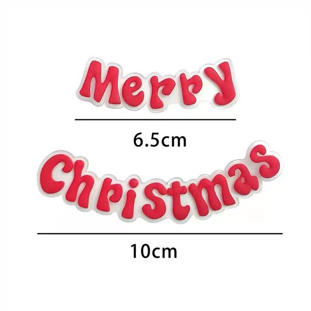 Adornos de pastel de Feliz Navidad para niños, adornos de dibujos animados de Papá Noel, decoración de resina DIY para fiesta de Navidad, regalo de cumpleaños y postre, novedad de 2024