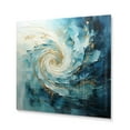 thumbnail image 2 of Designart "VORTEXs Celestial I" Abstract Spirals Metal Wall Art Prints, 2 of 5