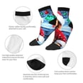 thumbnail image 5 of Lsque Chucky Printed Crew Socks, Moisture-Wicking Socks, Athletic Socks for Men Breathable Cushion Socks Casual Sport Socks for Running Traveling, 5 of 6