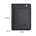 thumbnail image 3 of 10X Ultra-Thin Men's Card Holder Wallet Briefcase Portable Anti-Demagnetization Document Card Holder Balck, 3 of 5
