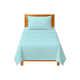thumbnail image 1 of Sábanas Individuales Lisas We2 Dream 100% Algodón Color Aqua Boreal 3 Piezas, 1 of 10
