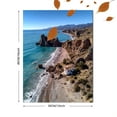 thumbnail image 3 of Coastal Villa Landscape Canvas Print Wall Art for Living Room Bedroom Bathroom Hallway Office Decor, 3 of 8