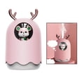 thumbnail image 3 of Humidificador USB LED de 300 ml, difusor de aroma para el hogar, coche, relajante, regalo Rosado, 3 of 9