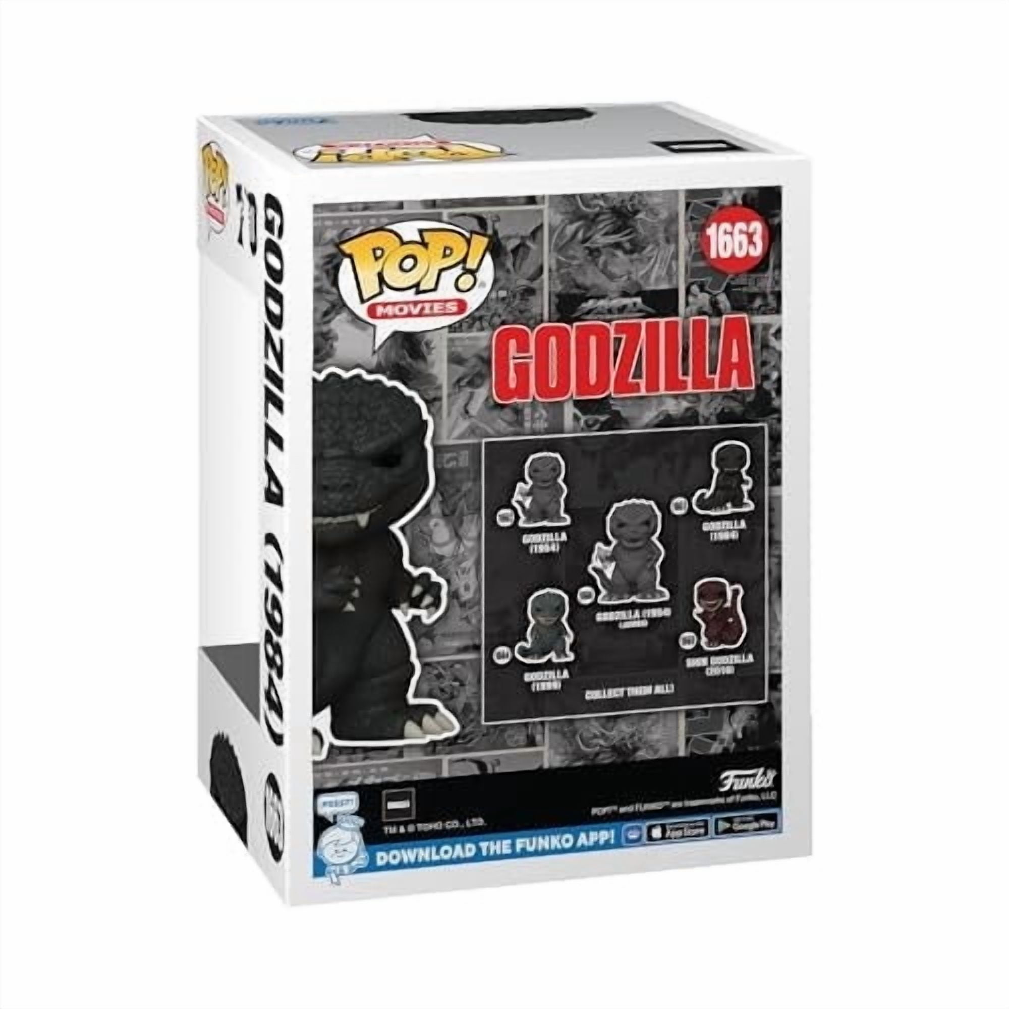 Funko POP! Movies: Godzilla 70th- Godzilla 1984 w/CH