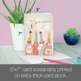 thumbnail image 3 of Tree-Free Greetings Anniversary Greeting Card, 100% Recycled Paper, 5x7, Champagne Wishes (GO61253), 3 of 5