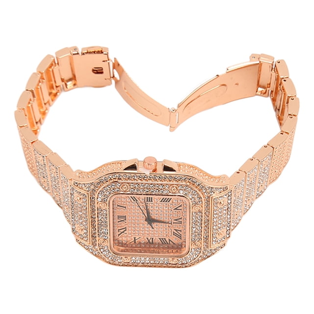 Women's Rhinestone Watch, Accurate Quartz Timekeeping for Business with Fashionable Design